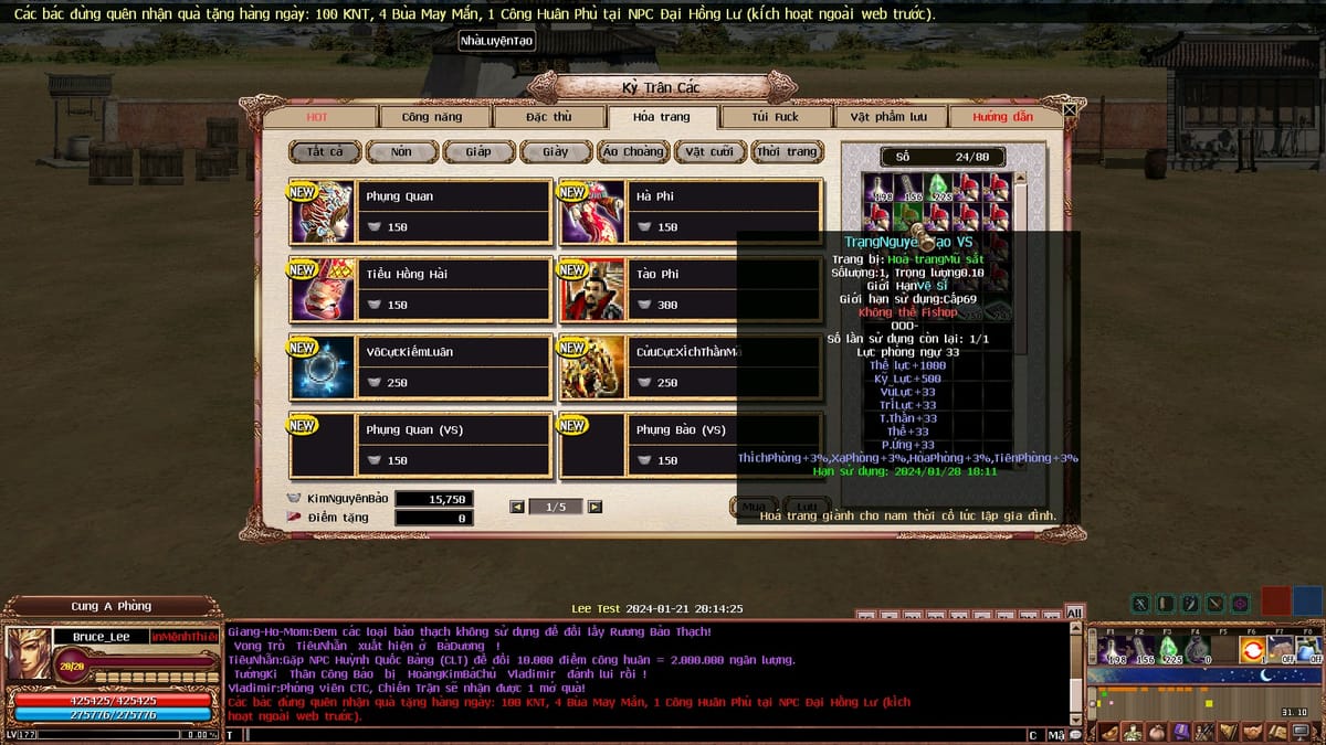 Hướng dẫn khảm Bảo Thạch cho Hoá Trang