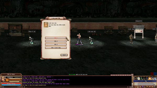 Hướng dẫn mở Khu Tu Luyện