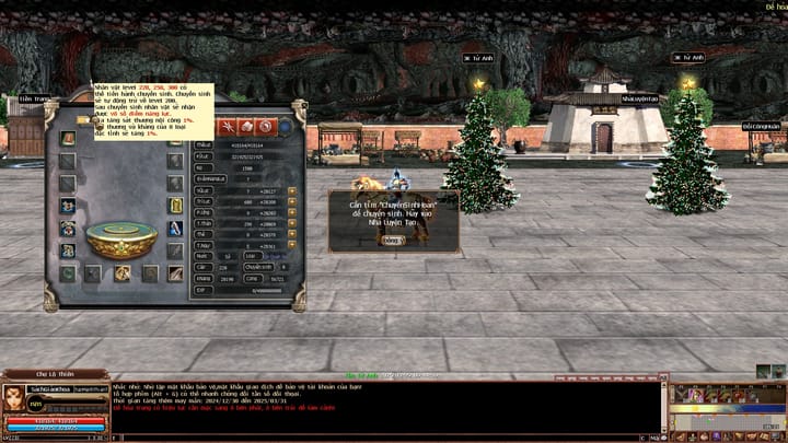 Giới thiệu tính năng Chuyển Sinh