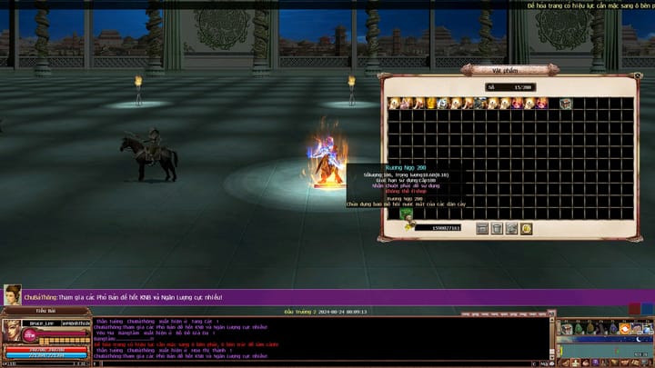 Chiến Mã cấp 200 và cách chế tạo